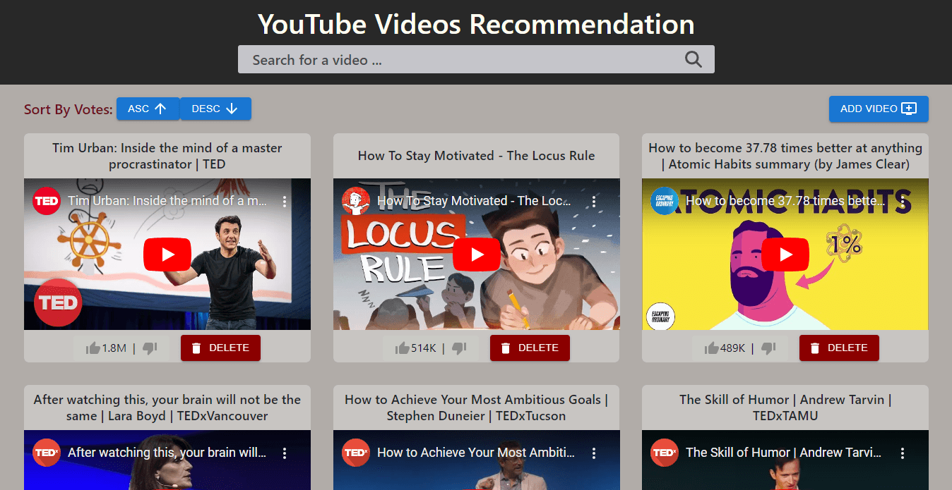 YouTube Videos